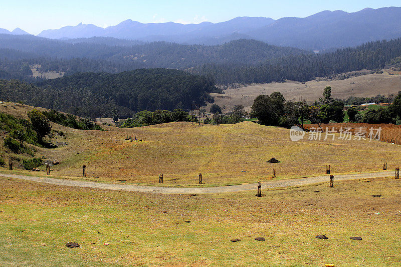 Pagalkod Mund, Ooty，泰米尔纳德邦春天美丽的风景